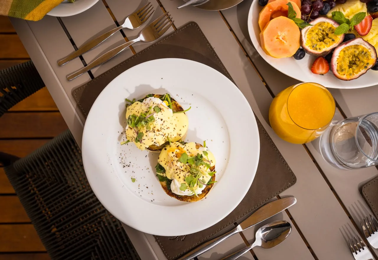 Kosher breakfast plate