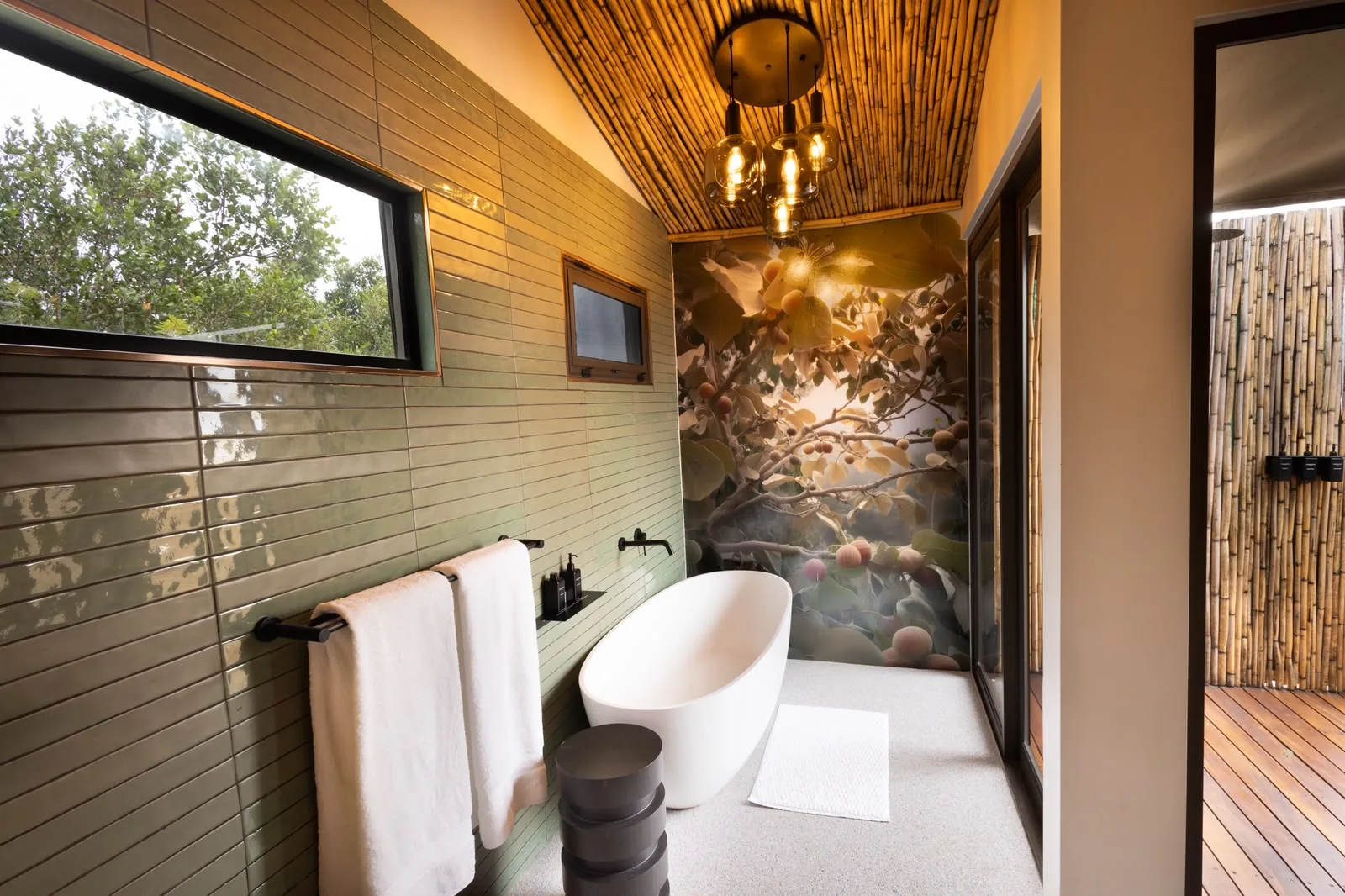 Luxury bathroom at 18 On The Hill